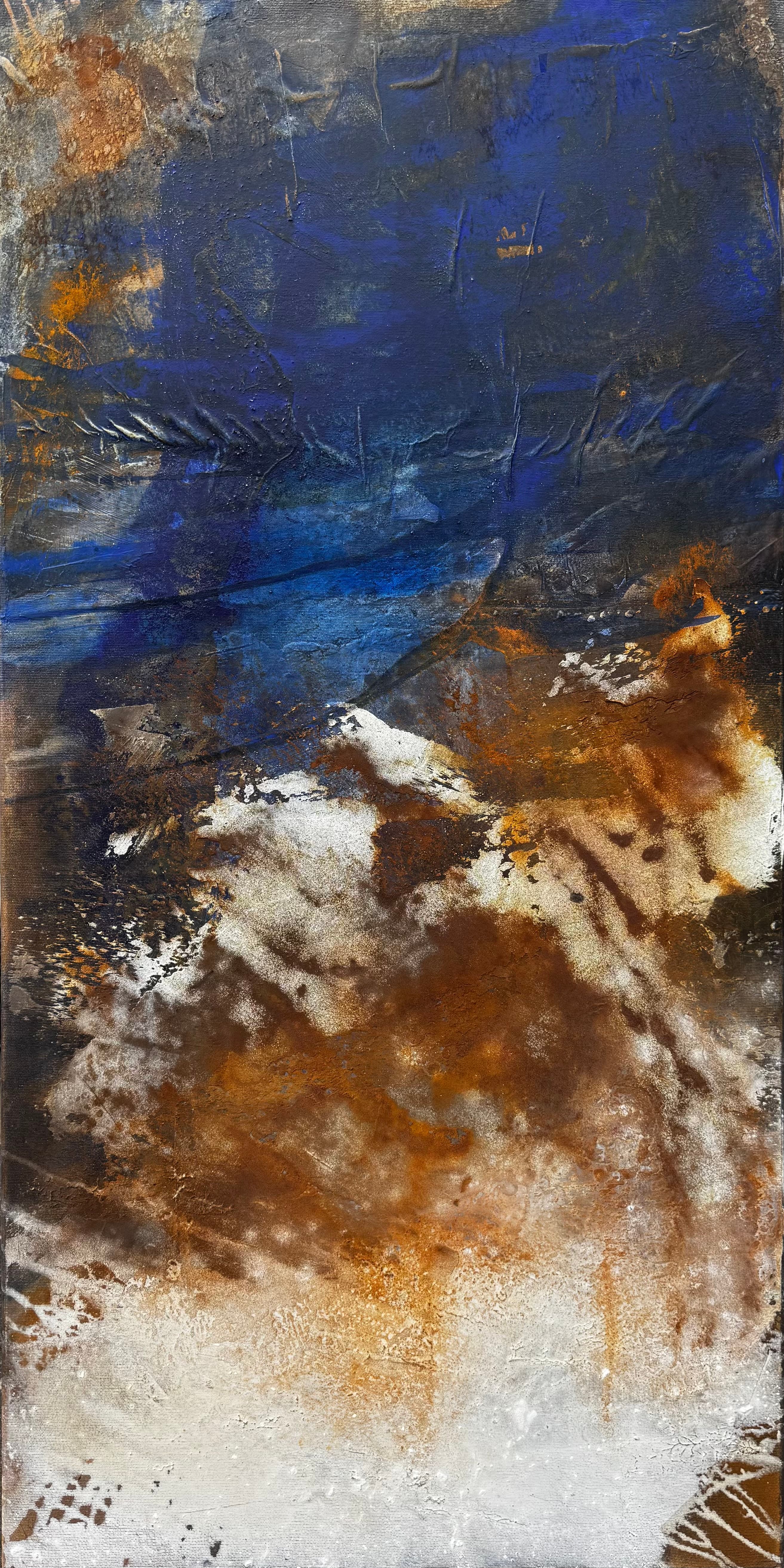 Blau mit Rost II