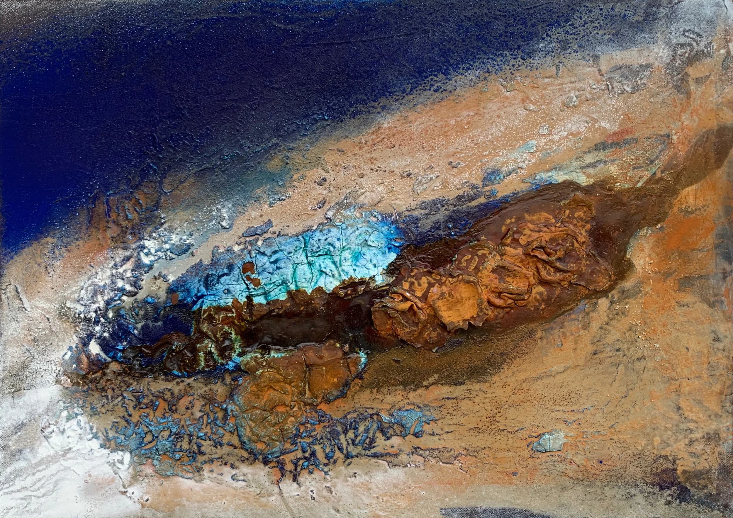 Abstrakte Landschaft